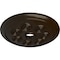 Ekena Millwork Spiral Ceiling Medallion (Fits Canopies up to 4"), Hand-Painted Bronze, 25 1/4"OD x 4"ID x 2"P CM25SPBZS - alternate 2